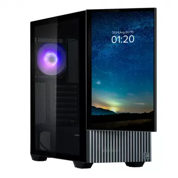 PC korpuss Zalman Z10 DS Midi Tower Melns