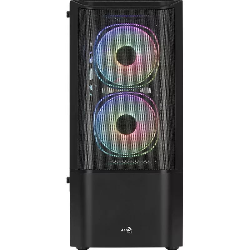 PC korpuss Aerocool Quantum Mesh Midi Tower Melns