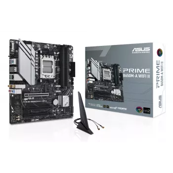 ASUS PRIME B650M-A WIFI II AMD B650 Socket AM5 micro ATX mātesplate
