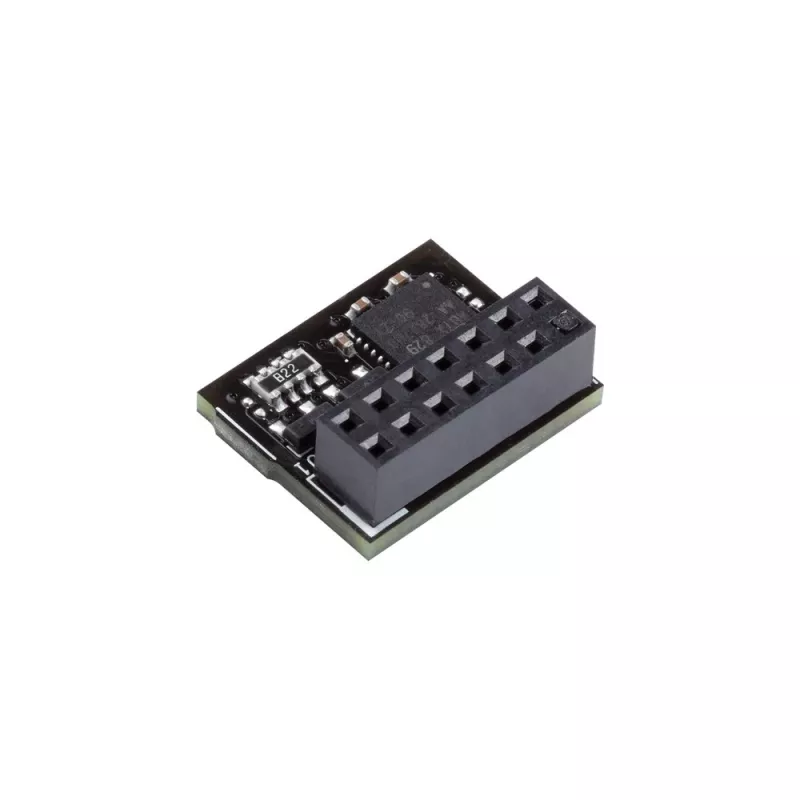 TPM modulis ASUS TPM-SPI 2.0, SPI saskarne, platums 16 mm, dziļums 13 mm
