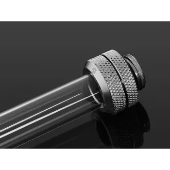 BitsPower BP-NCPLT12-L500 — PETG caurule, caurspīdīga, 12 mm diametrs, 50 cm garums