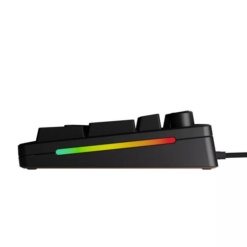 Mehāniskā pilnizmēra (100%) vadu tastatūra GLORIOUS GMMK 3 — USB, QWERTY, RGB, Melna (US izkārtojums)