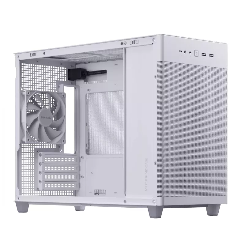 Datora korpuss ASUS Prime AP201 MicroATX Mini Tower Balts