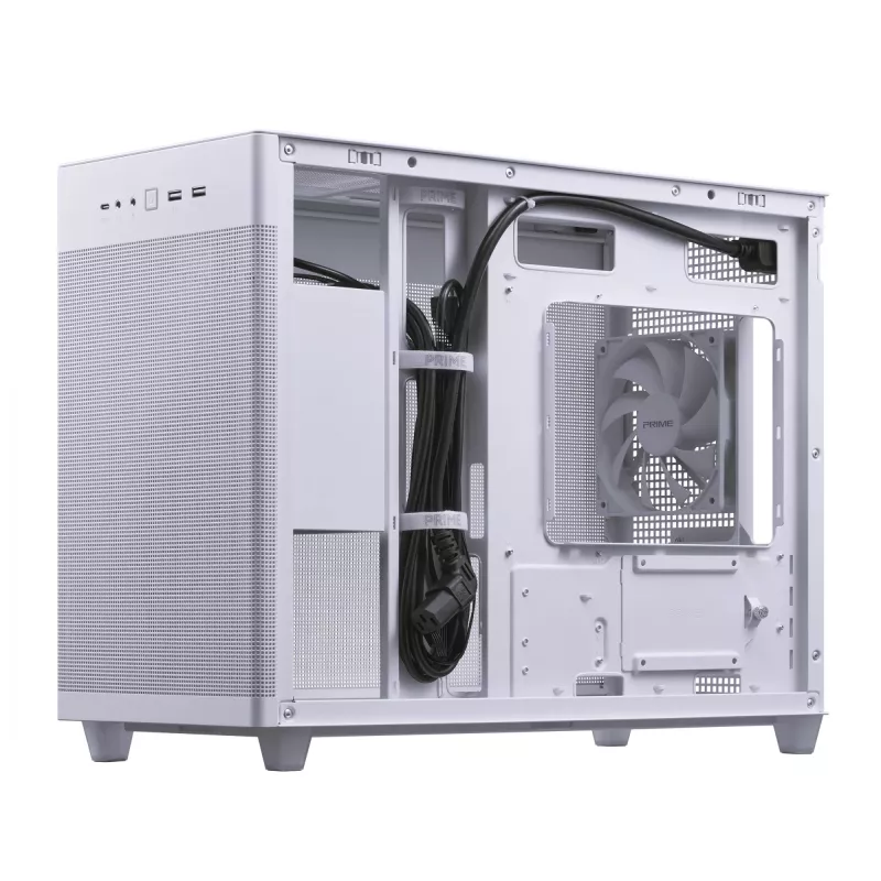 Datora korpuss ASUS Prime AP201 MicroATX Mini Tower Balts