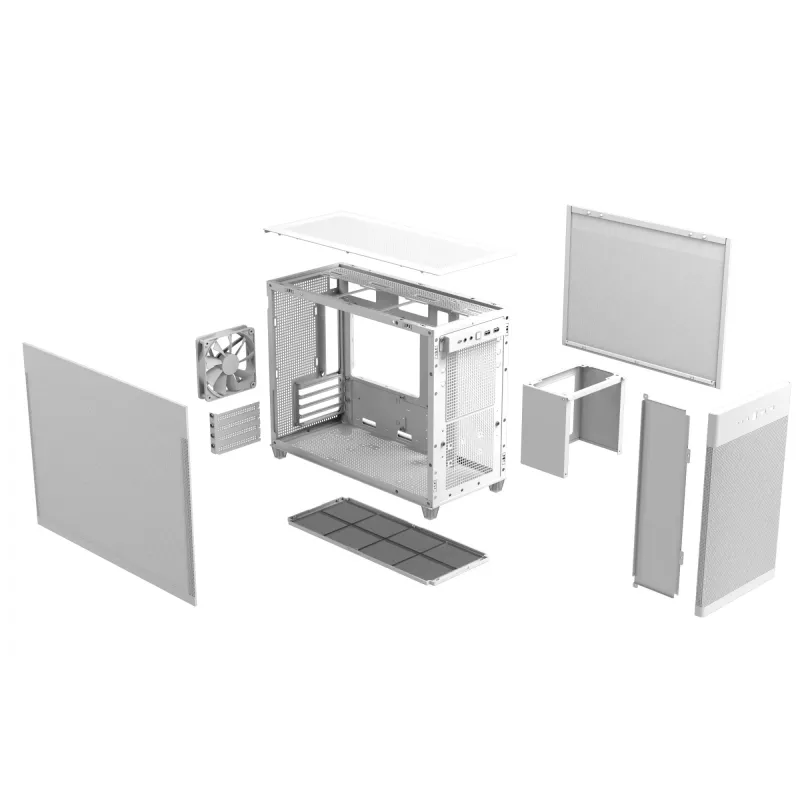 Datora korpuss ASUS Prime AP201 MicroATX Mini Tower Balts