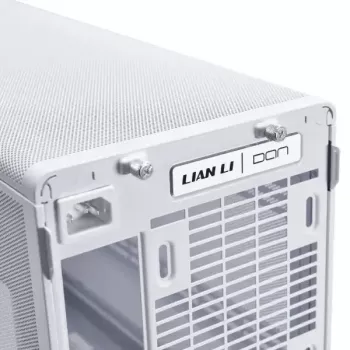 PC korpuss Lian Li A3-mATX Micro Tower Balts ar Koka Akcentiem — Micro-ATX/Mini-ITX, ATX/SFX/SFX-L barošanas bloka atbalsts