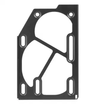Montāžas komplekts Silverstone FDP01 Tērauds Melns 92x142x35mm