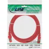 InLine Patch Kabelis S/FTP PiMF Cat.6 250MHz PVC varš sarkans 3m