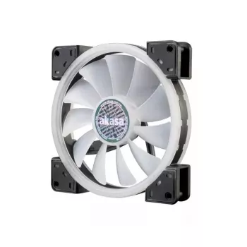 Datorsistēmas ventilators Akasa Vegas TLY 14 cm Melns Caurspīdīgs