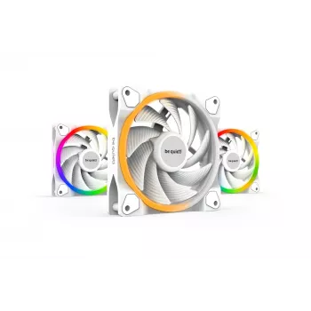 be quiet! Light Wings White 120mm PWM high-speed Triple-Pack - trīs ventilatori 12 cm baltā krāsā