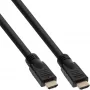InLine High Speed HDMI kabelis ar Ethernet Premium 4K2K vīrieša/vīrieša melns 5m