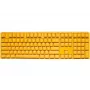 Ducky One 3 Yellow tastatūra spēlēm USB mehāniska RGB LED