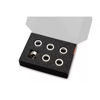 Kompresijas gredzens EK Water Blocks misiņš niķelēts 6 gab