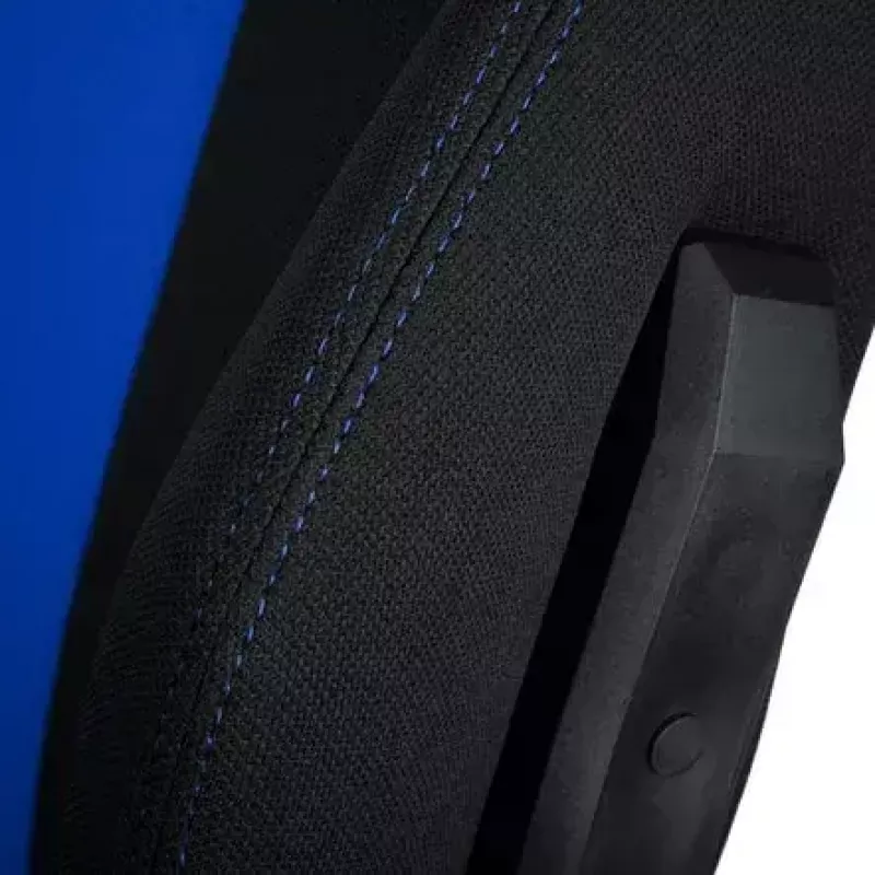 Apšūts sēdeklis Nitro Concepts E250 Melns Zils Augstumā regulējams