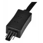 Kabelis Silverstone CPF05 0,1 m 4-pin uz 4-pin PWM