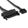 Aerocool ASTRO12PRO komplekts 3 ventilatori PC 12cm LED RGB pretvibrācijas tālvadības pults