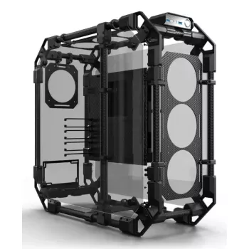 PC korpuss Alphacool Apex Skeleton Full Tower Melns