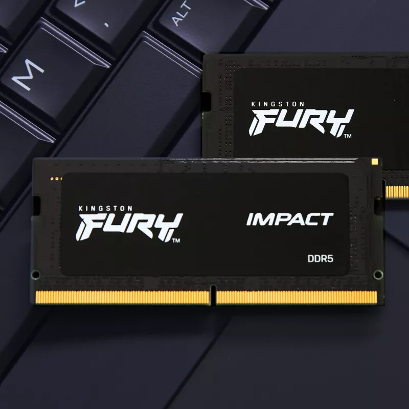 Kingston FURY 16GB 6000MT/s DDR5 CL38 SODIMM Impact XMP