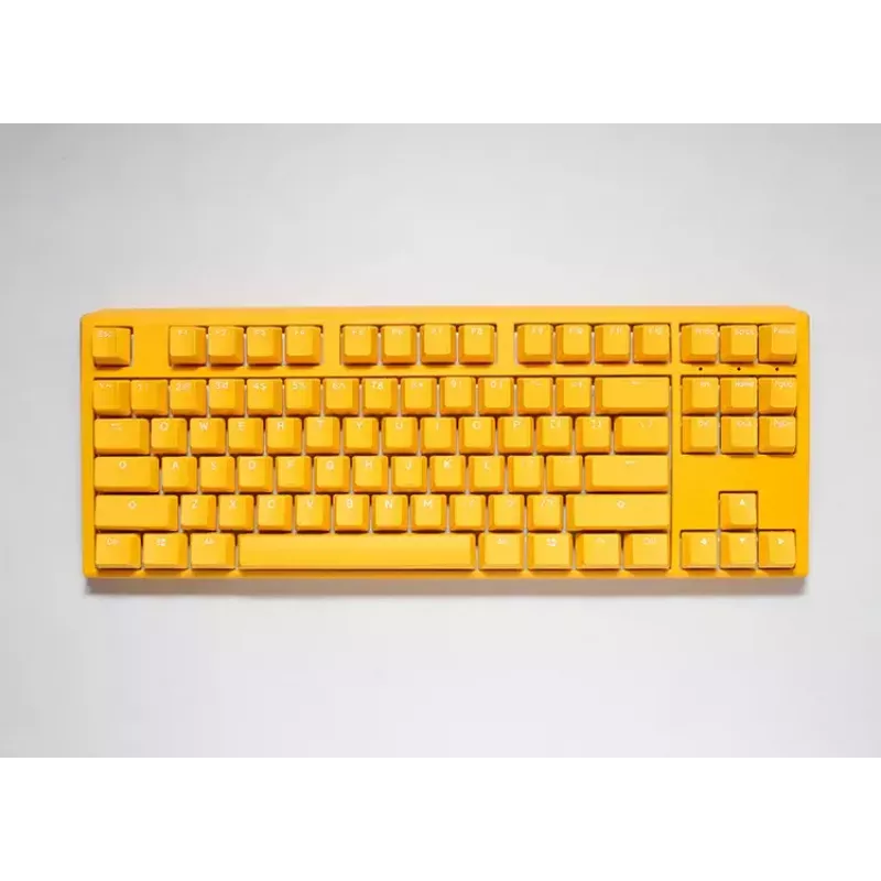 Ducky One 3 Yellow TKL tastatūra Gaming USB mehāniskā vadu