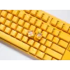 Ducky One 3 Yellow TKL tastatūra Gaming USB mehāniskā vadu