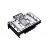 Ūdens bloks + aizmugures plāksne Alphacool GPX-N Akrils Alumīnijs Varš Melns 144.3x198.6x35.9mm