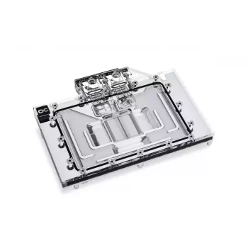 Alphacool 13429 Eisblock Aurora Acrylic GPX-N RTX 4090 Reference videokartes ūdens bloks ar aizmugures plāksni