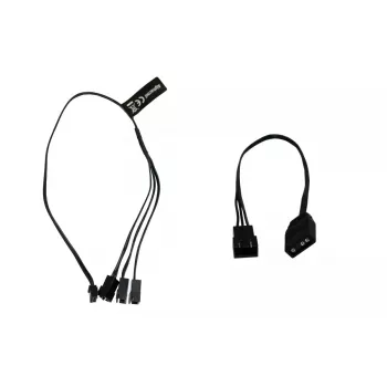 Iekšējais barošanas kabelis Alphacool 18601 0.3 m 3-pin taisns