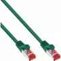 InLine Patch Kabelis S/FTP PiMF Cat.6 250MHz PVC varš zaļš 0.5m