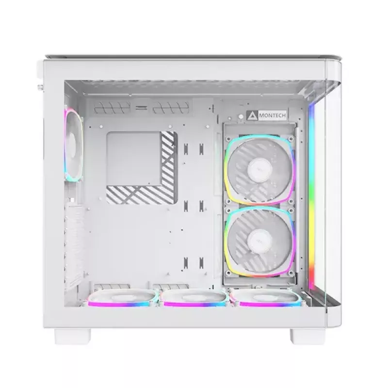 PC korpuss Montech KING 95 PRO Midi Tower Balts