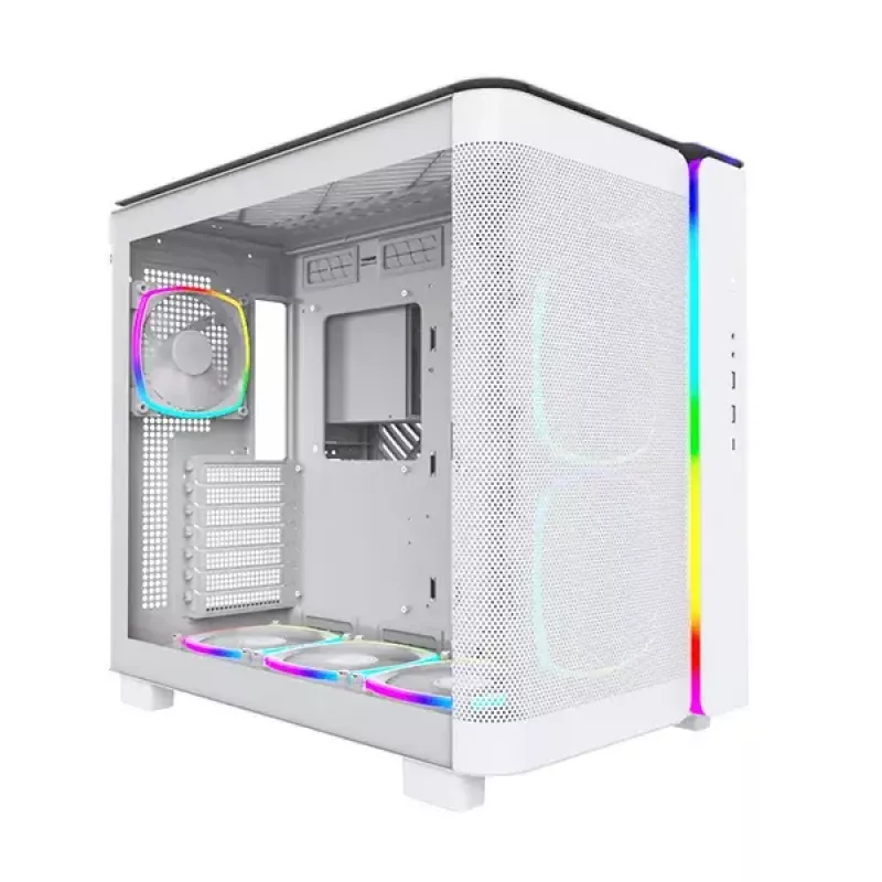 PC korpuss Montech KING 95 PRO Midi Tower Balts