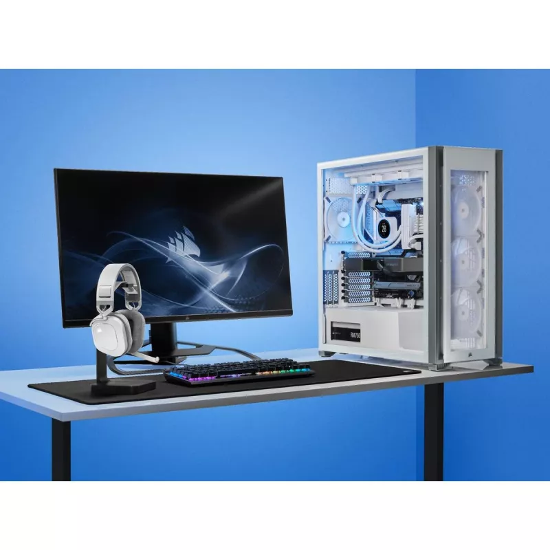 CORSAIR Gaming austiņas HS80 - Bezvadu - Baltā krāsā