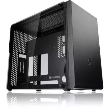 PC korpuss RAIJINTEK Ophion M Evo ALS Midi Tower Melns, Caurspīdīgs