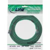 InLine Patch Kabelis S/FTP PiMF Cat.6A bez halogēna 500MHz zaļš 5m
