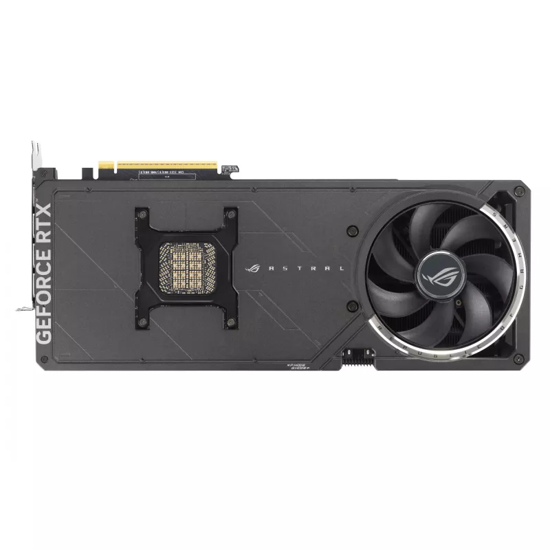 Grafikas karte ASUS GeForce RTX 5090 — 32 GB GDDR7, 512-bit, PCIe 5.0, 4 ventilatori, 357.6×149.3×76 mm