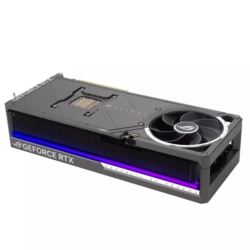 Grafikas karte ASUS GeForce RTX 5090 — 32 GB GDDR7, 512-bit, PCIe 5.0, 4 ventilatori, 357.6×149.3×76 mm