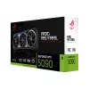 Grafikas karte ASUS GeForce RTX 5090 — 32 GB GDDR7, 512-bit, PCIe 5.0, 4 ventilatori, 357.6×149.3×76 mm