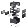 Korpuss Jonsbo N3 Mini Tower Melns