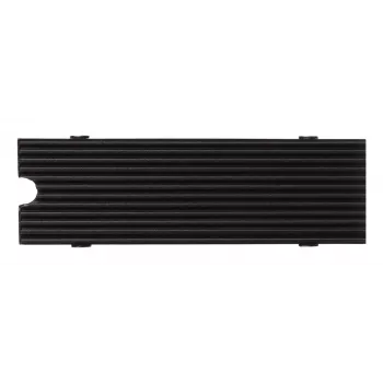 SILVERSTONE TP05 Melns pasīvais radiators SSD dzesēšanai 76.4mm x 10.3mm x 24.8mm