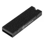 SILVERSTONE TP05 Melns pasīvais radiators SSD dzesēšanai 76.4mm x 10.3mm x 24.8mm