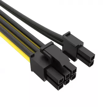 Iekšējais strāvas kabelis Akasa AK-CBPW23-20 0.2 m