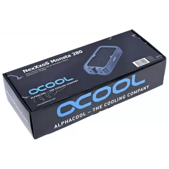 Alphacool NexXxoS Monsta radiators bloks 324x144x86mm melns
