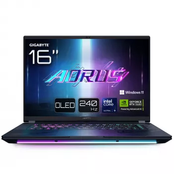 GIGABYTE AORUS MASTER 16 BZHC6DEE65SP klēpjdators Intel Core Ultra 9 275HX 40,6 cm (16 collu) WQXGA 32 GB DDR5-SDRAM 2 TB SSD NVIDIA GeForce RTX 5090 Wi-Fi 7 (802.11be) Windows 11 Pro melns