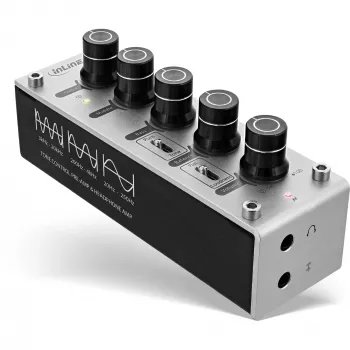 InLine AmpEQ Tri-Tone Hi-Res AUDIO priekšpastiprinātājs un austiņu pastiprinātājs, 3.5mm stereo, USB barošana