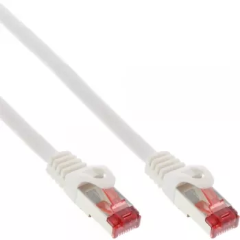 InLine Patch Kabelis S/FTP PiMF Cat.6 250MHz PVC balts 3m
