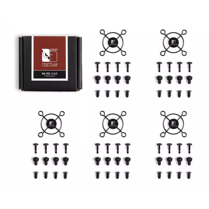Noctua NA-FG1-4 SX5 tērauda ventilatora režģis 4 cm 32x32 mm 5 gab.