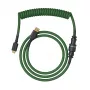 Glorious Gaming GMMK Coiled Cable Forest Rain, zaļš, 1.4 m, 1 gab.