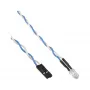 InLine datora Power/HDD LED indikators, zils, 5mm, 0.8m
