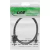 InLine Micro USB 2.0 kabelis, USB A tēviņš / Micro-B tēviņš, melns, 1.5m