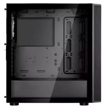 PC korpuss Silverstone FARA R1 Midi Tower Melns