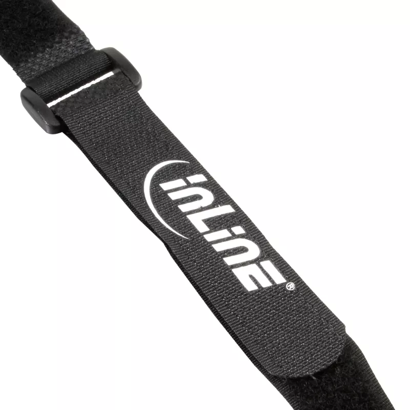InLine Cable Strips liplente 20x100mm 10 gab. melns